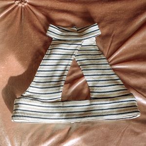 Boutique sweater knit crop top